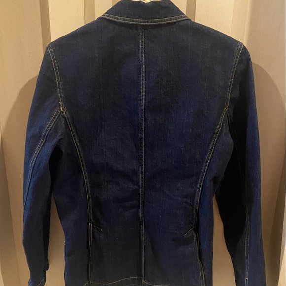 Ann Klein Denim Jean Blazer , Size 8 - Picture 2 of 2